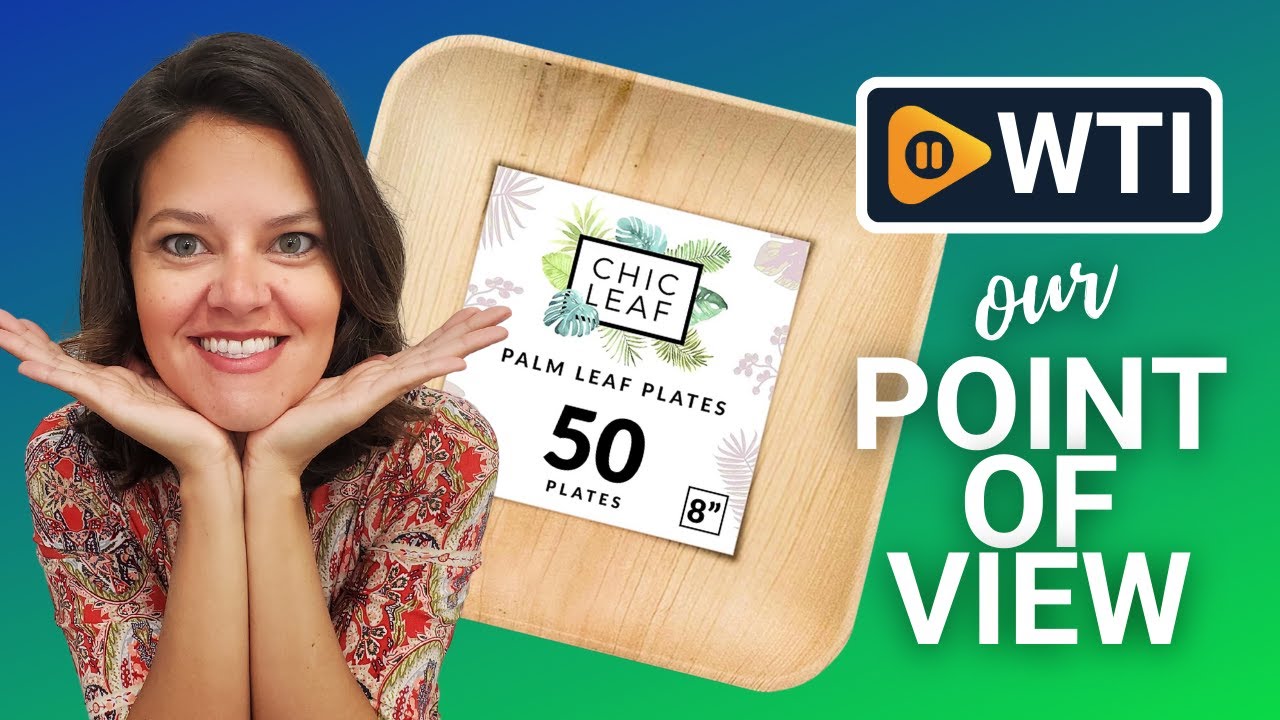 Chic Leaf Bamboo Plates | Our Point Of View