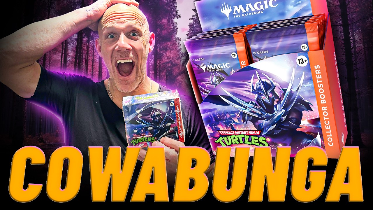 We Opened a TMNT Collector Booster Box… It’s WILD