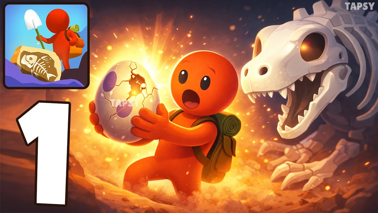 ⛏️ Digging Master Gameplay Walkthrough Part 1 – Satisfying Digging & Upgrades (Android,iOS)