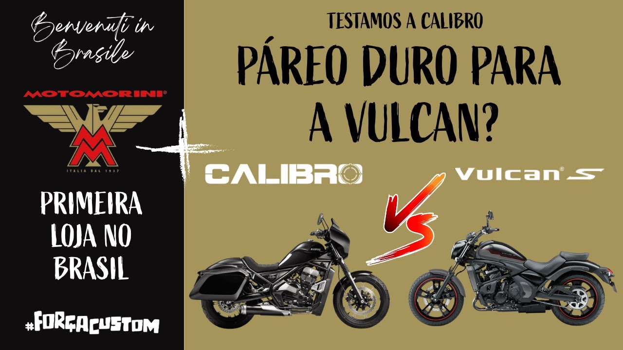 1ª Moto Morini do Brasil! Calibro 700 vs Vulcan S – test-ride e comparativo completo