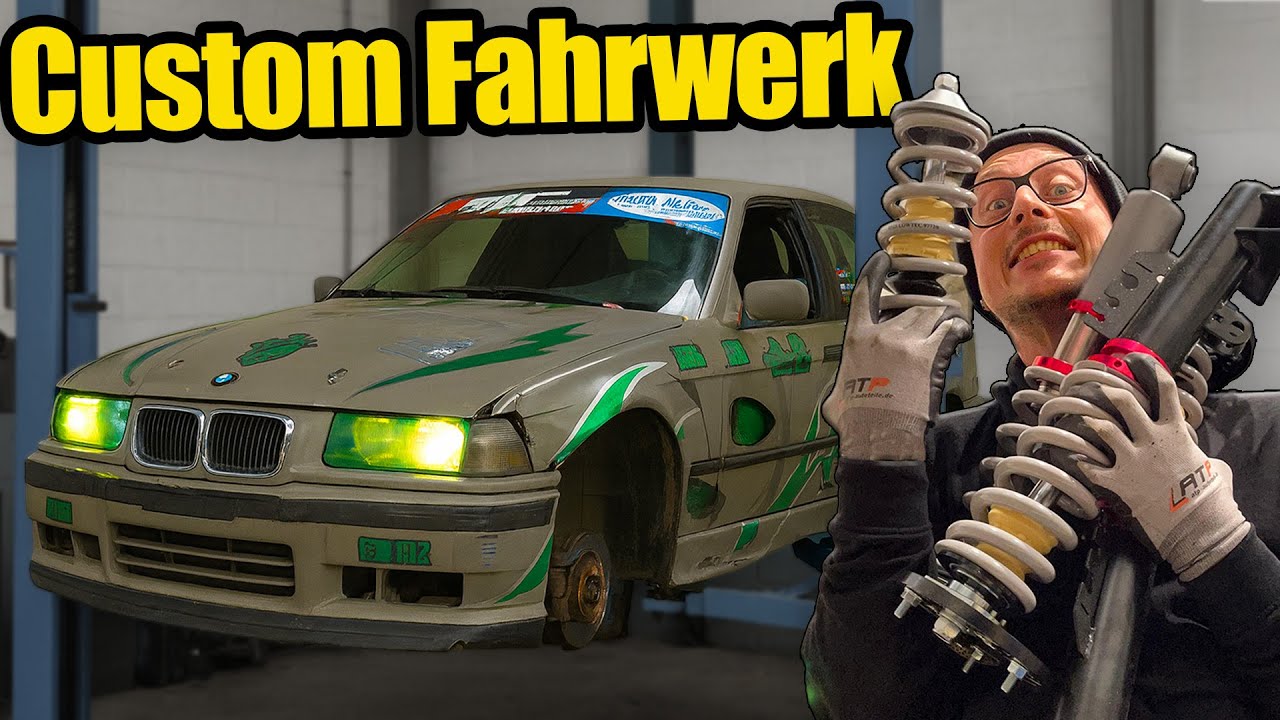 Ich habe ein LOWTEC Fahrwerk für meine E36 Shitbox anfertigen lassen!