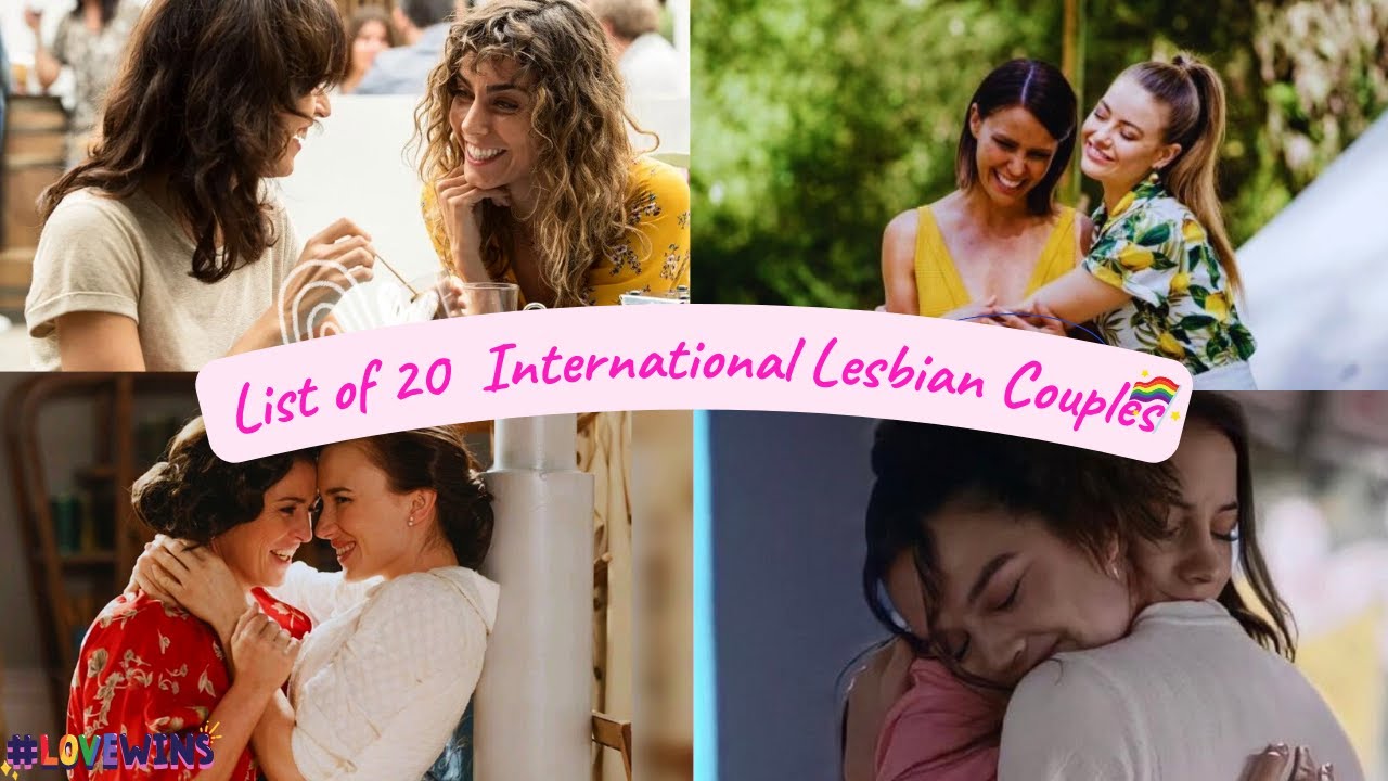 List of 20 International Lesbian Couples on Tv Shows / Series🌈💖