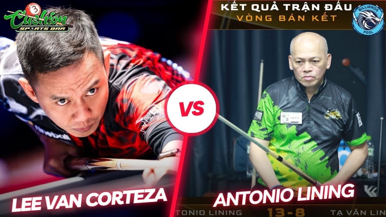 🔴BILLIARDS | LEE VAN CORTEZA VS ANTONIO LINING | RACE 11