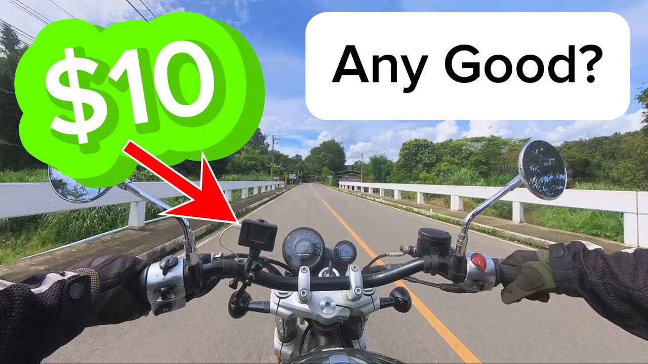 Can a Cheap Action Camera Be Your Motorbike DVR Dash cam?