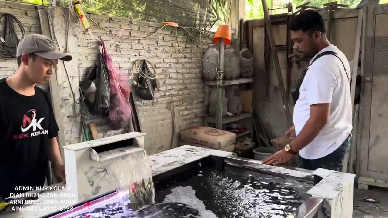 KOLAM KOI PORTABLE , Pesanan Bapak Didin dari kota Kediri Jawa timur