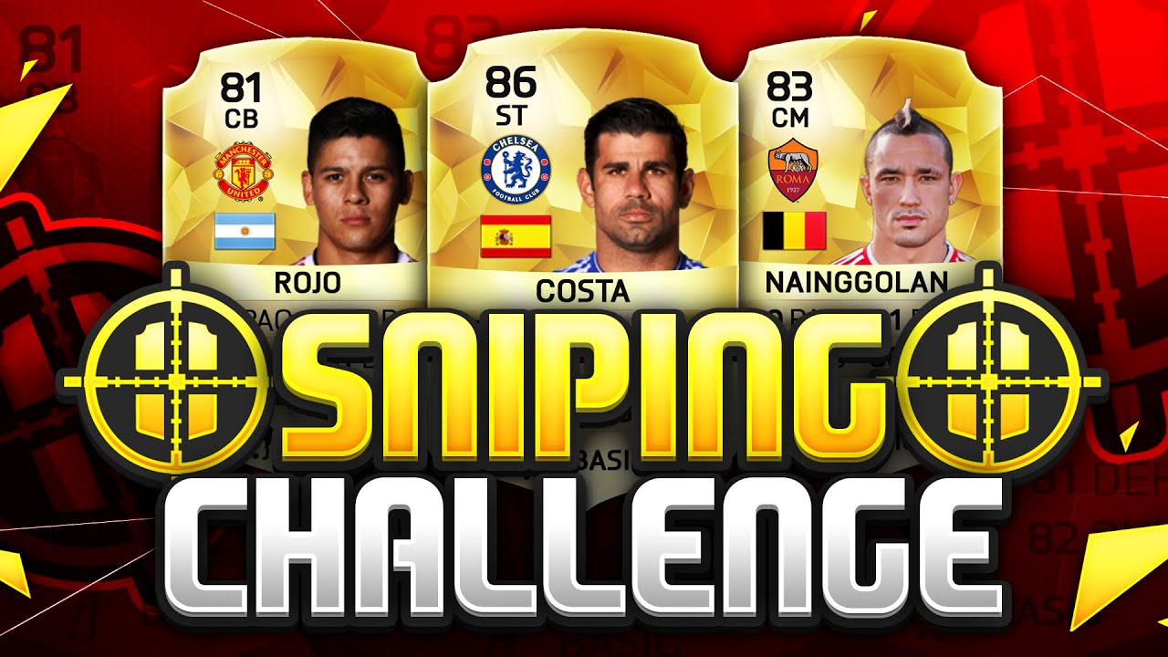 FIFA 16 HEAD TO HEAD SNIPING CHALLENGE!!! Insane Fifa 16 Sniping Challenge