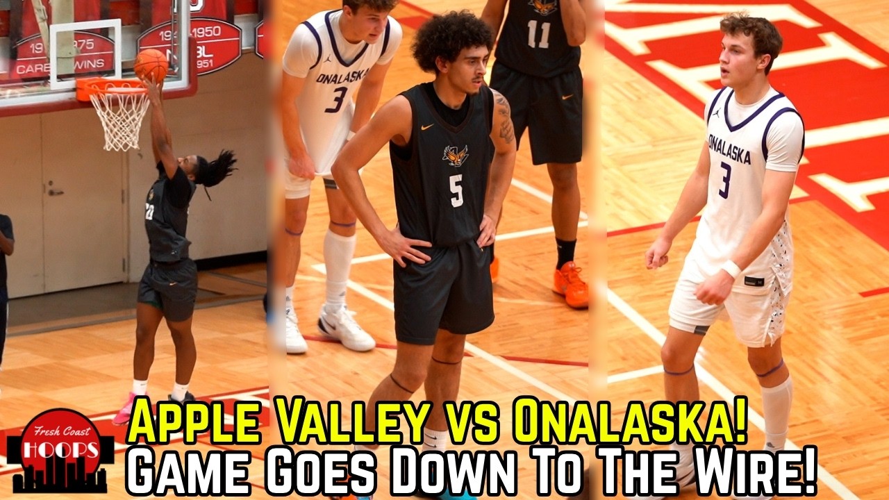 Apple Valley vs Onalaska Goes Down To The Wire At The Border Battle!