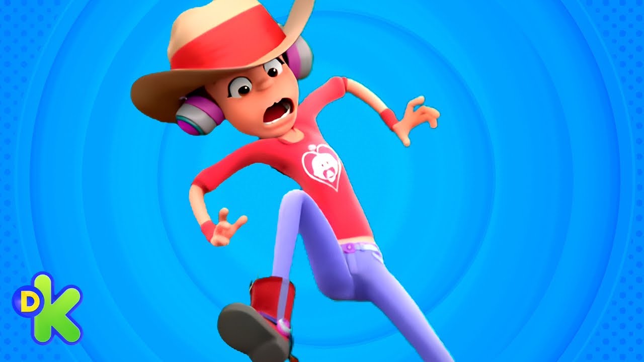 ¡Los bebés se convierten en vaqueros! | Mini Beat Power Rockers | Discovery Kids