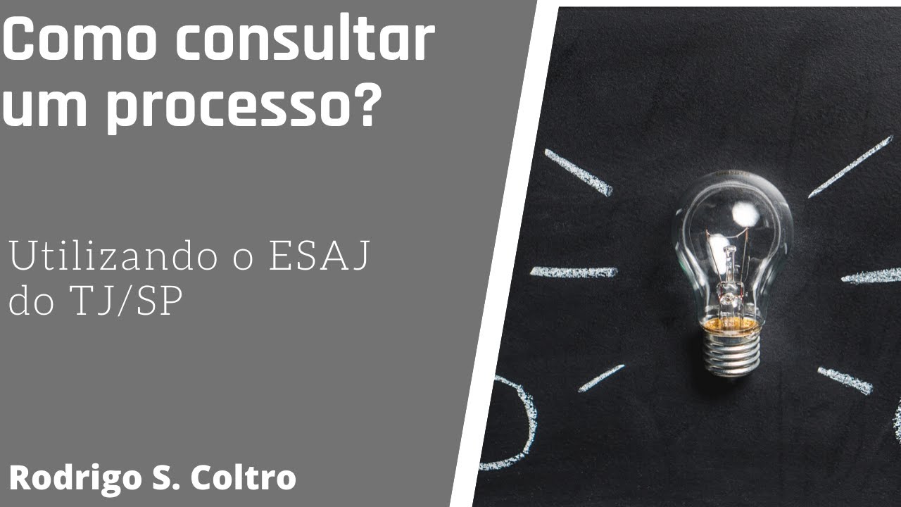 DICAS JURÍDICAS – Como consultar um processo? – ESAJ/SP