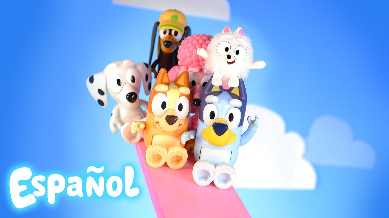 Episodio del balancín de Bluey Toys | Juego de imaginación con juguetes Bluey- Seesaw