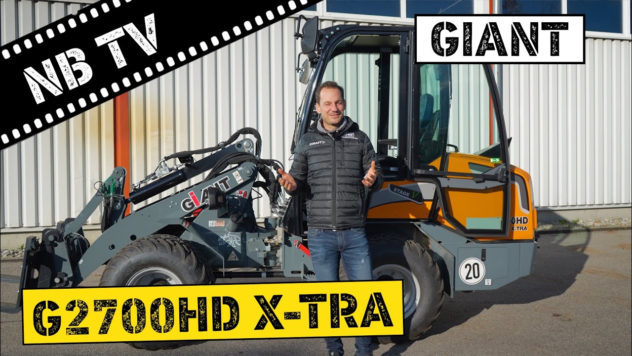 GiANT G2700HD X-TRA - Was kann der Lader eigentlich?