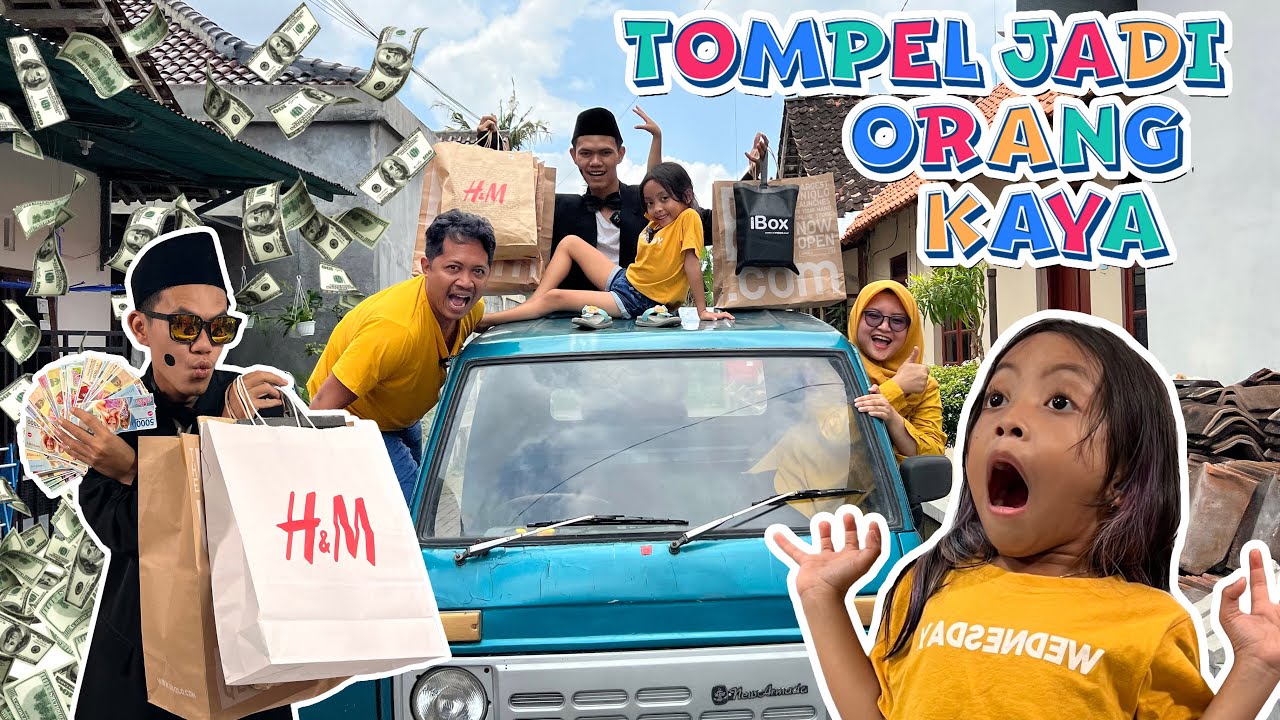 TOMPEL JADI ORANG KAYA😱😱 LEIKA DI KASIH MOBIL🤣