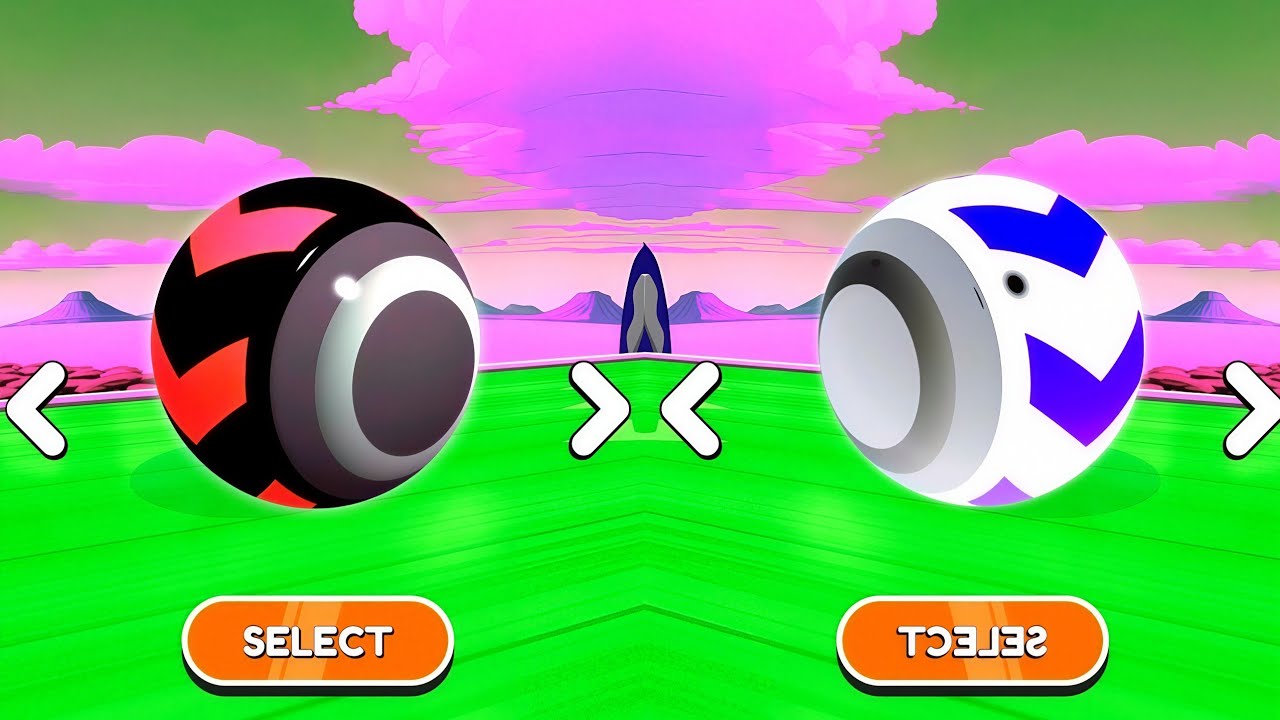 🔴🏁Sky Rolling Ball 3D Vs Reversed Gameplay SpeedRun Max Level 402