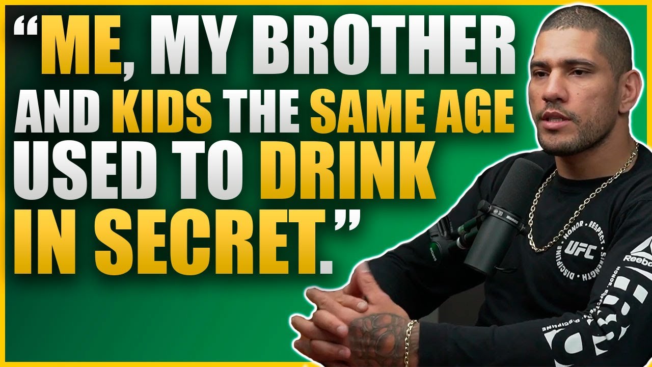 Alex Pereira about his alcohol addiction. 