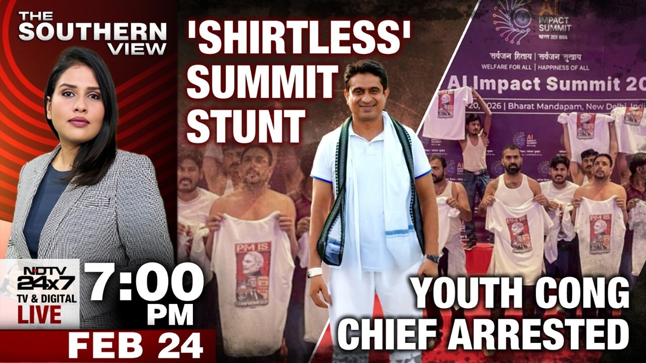 'Shirtless' Summit Stunt | Youth Congress Chief Arrested | The Southern View