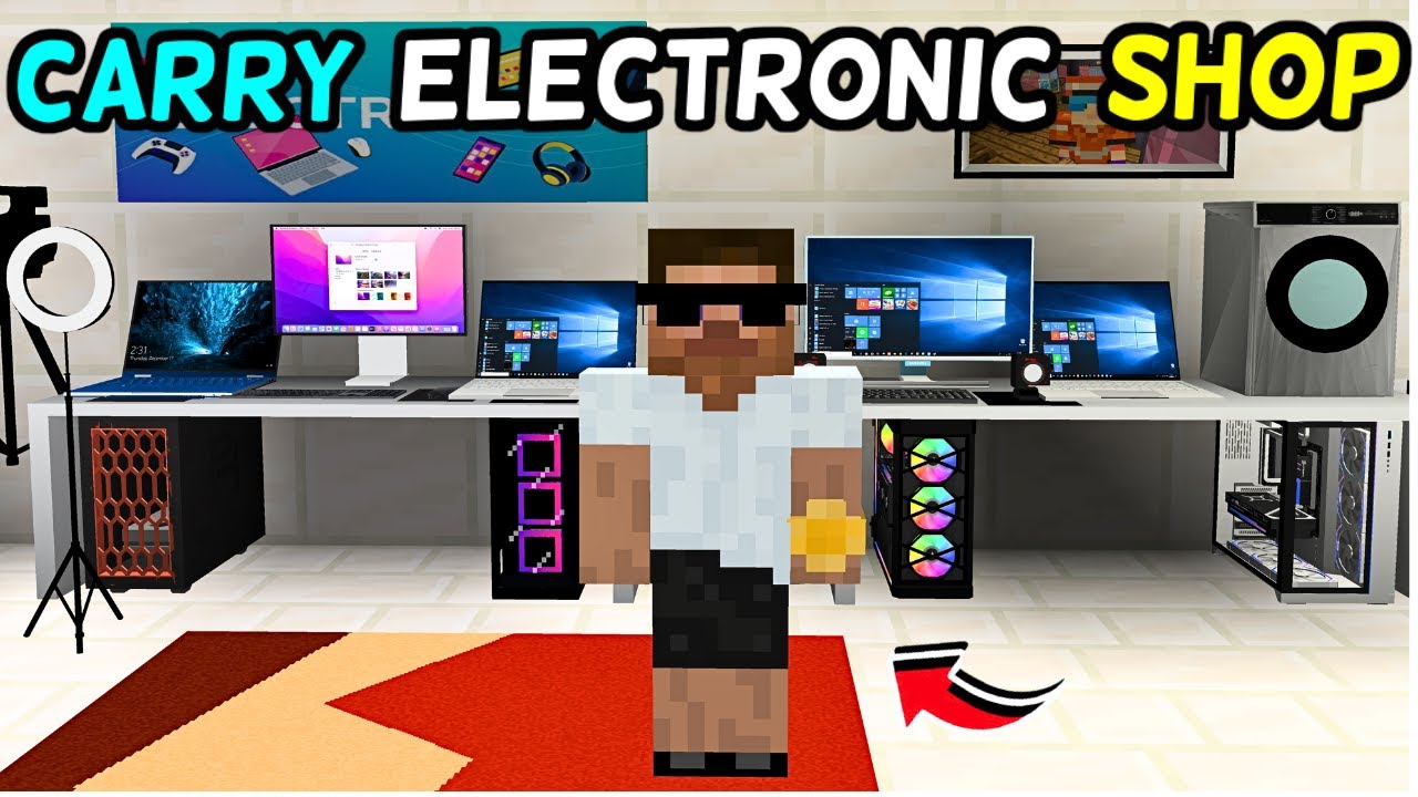 Buying Epic Electronic Shop For Jethiya in Minecraft ..