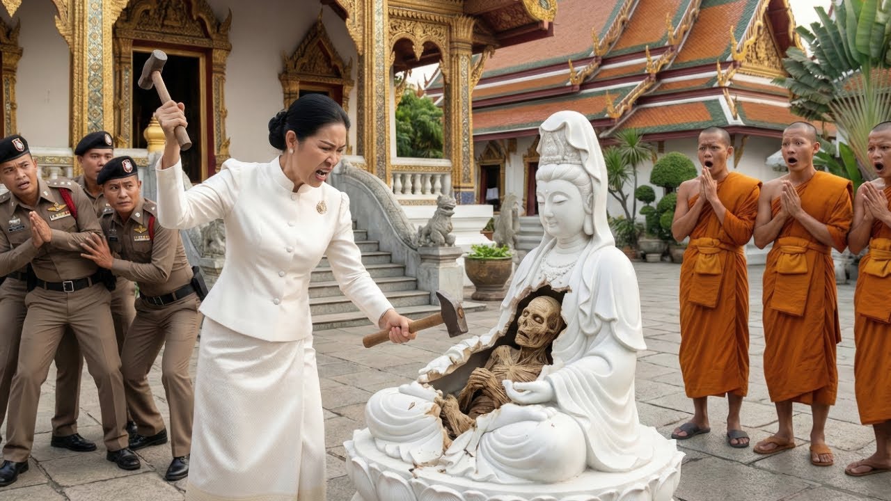ครูสาวทุบรูปปั้นตามหาแม่หาย 15 ปี เจอความลับสยองข้างในถึงกับทรุด กฎแห่งกรรม
