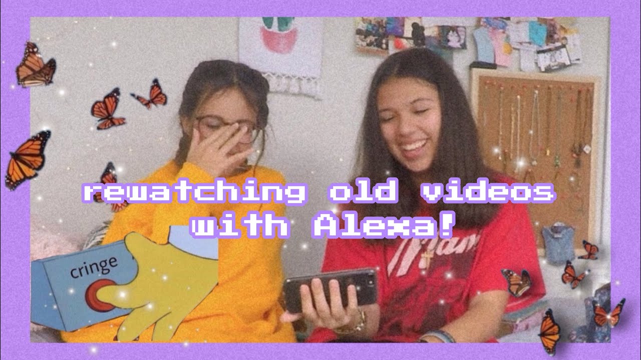 rewatching old videos with Alexa Boksiner! | Victoria Spinosa