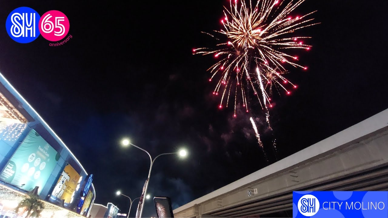 SM City Molino Fireworks Display 12-30-2023