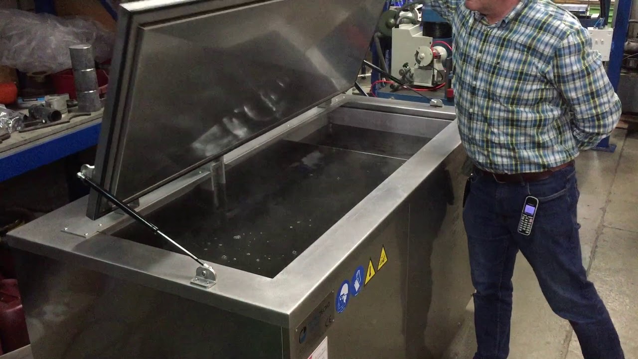 Ultrasoon reinigen van Aluminium