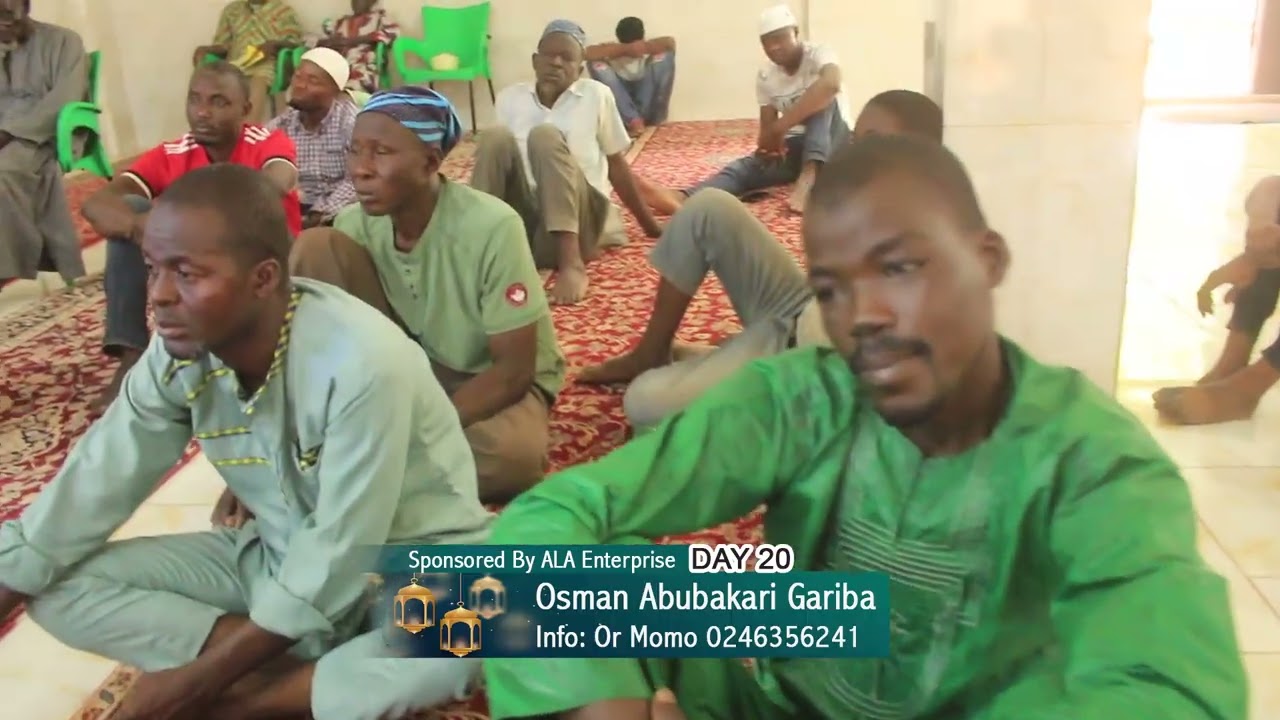 Osman Abubakari Gariba day 20