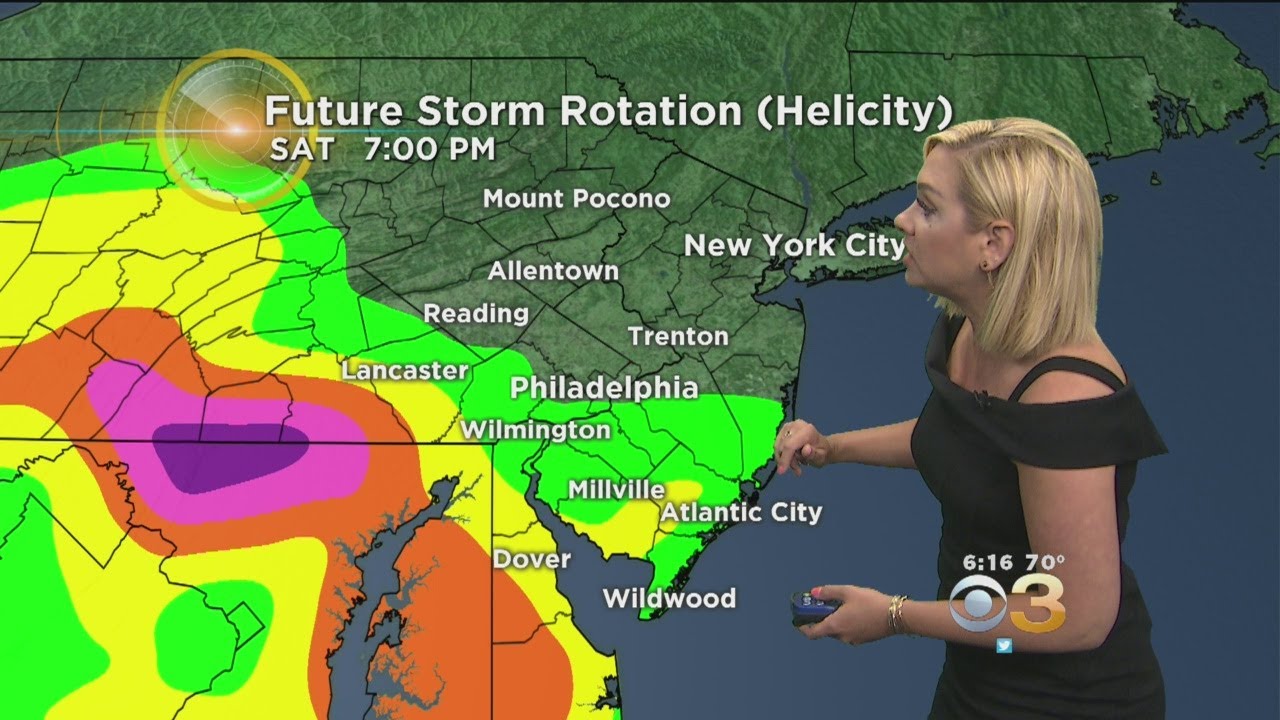 Weather Update: Tracking Severe Thunderstorm