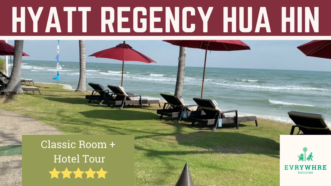 🏨 Das #Hyatt Regency Hua Hin ¦ Unser frisch renoviertes Classic Zimmer Review + Hoteltour ¦ EVRYWHRE