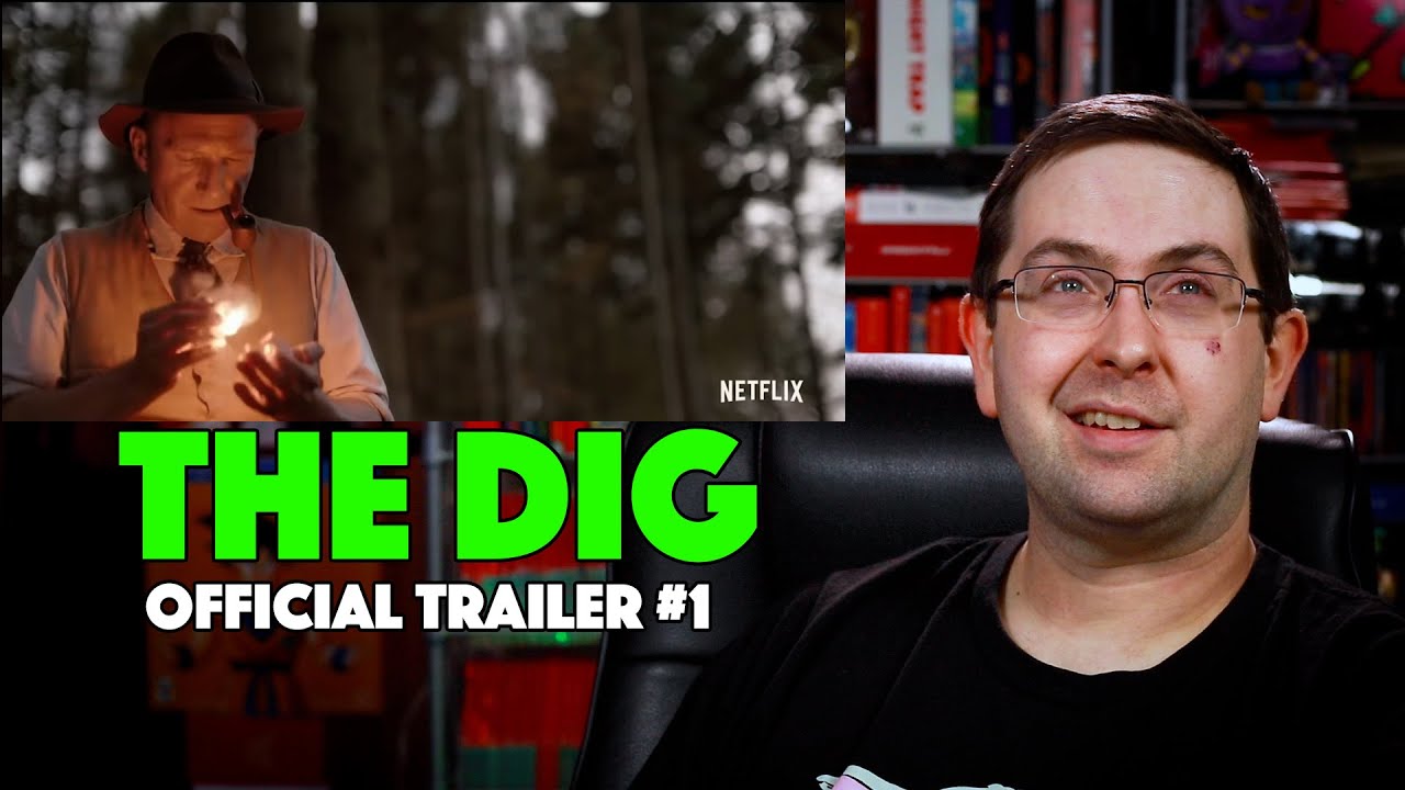 REACTION! The Dig Trailer #1 - Lily James Netflix Movie 2021