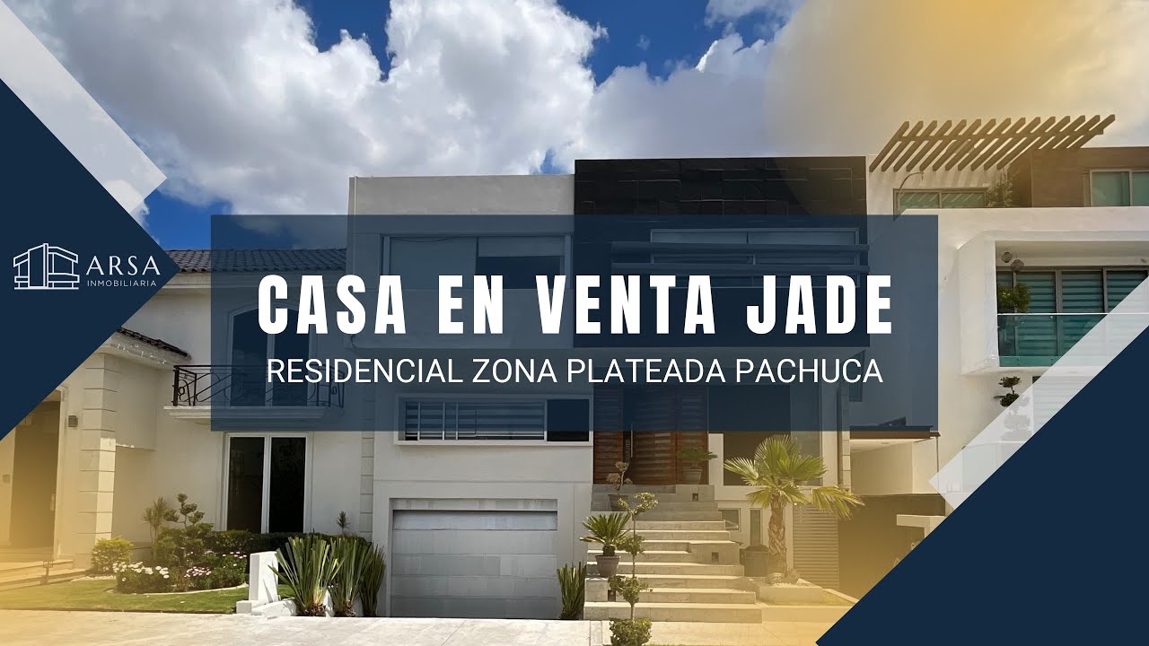 EN VENTA CASA EN FRACC JADE RESIDENCIAL PACHUCA🤩 ZONA PLATEADA 🤩