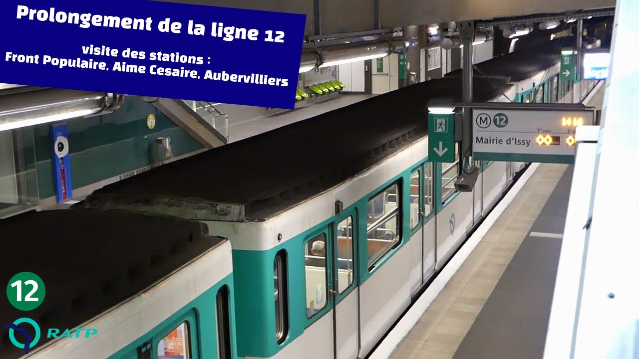 Prolongement de la ligne 12 - Visite des nouvelles stations - ITransport 08
