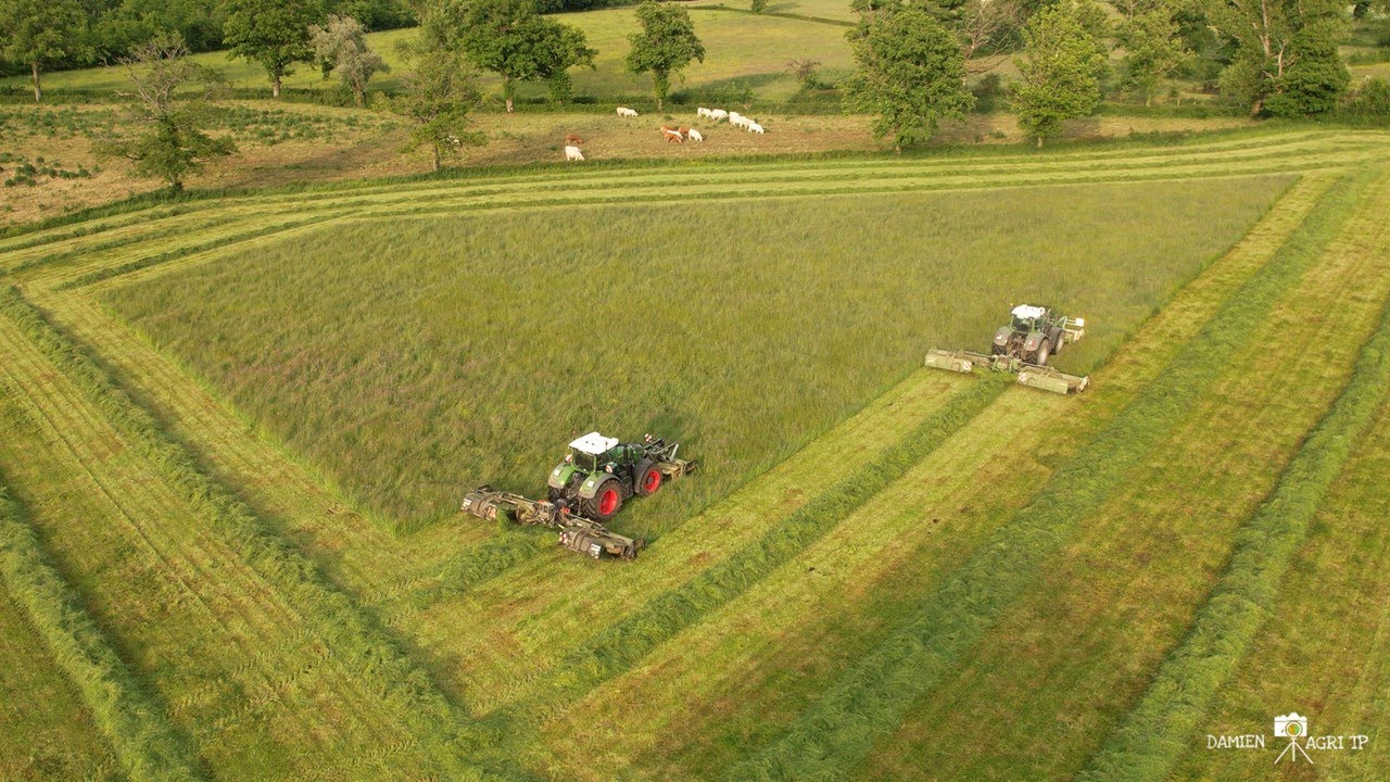 🚜 Fauchage XXL 2025 🚜 / FENDT 942 & 828 Faucheuse Samasz 20 M /  Entreprise MC Banquise