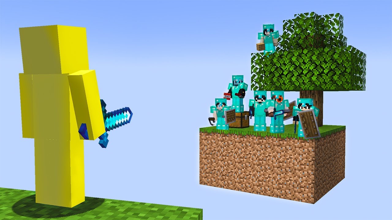 Gw MENDOMINASI Event Skyblock Battle Royale
