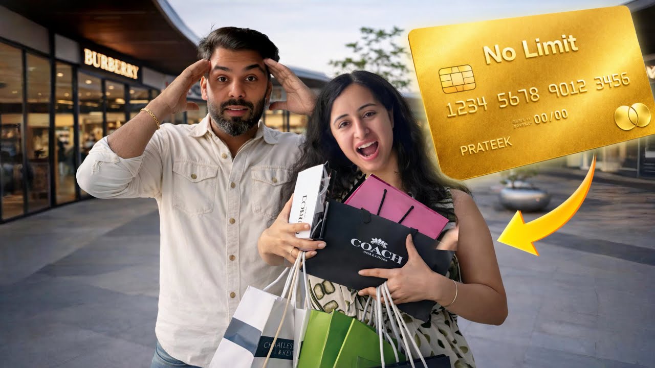 Giving NO LIMIT CREDIT CARD to my wife in BANGKOK (Anniversary shopping challenge GONE WRONG)