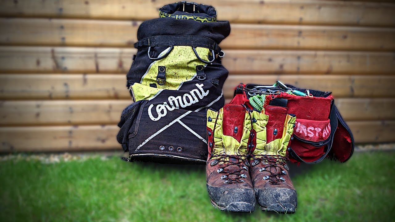 My Tree Climbing Gear Kit Set Up