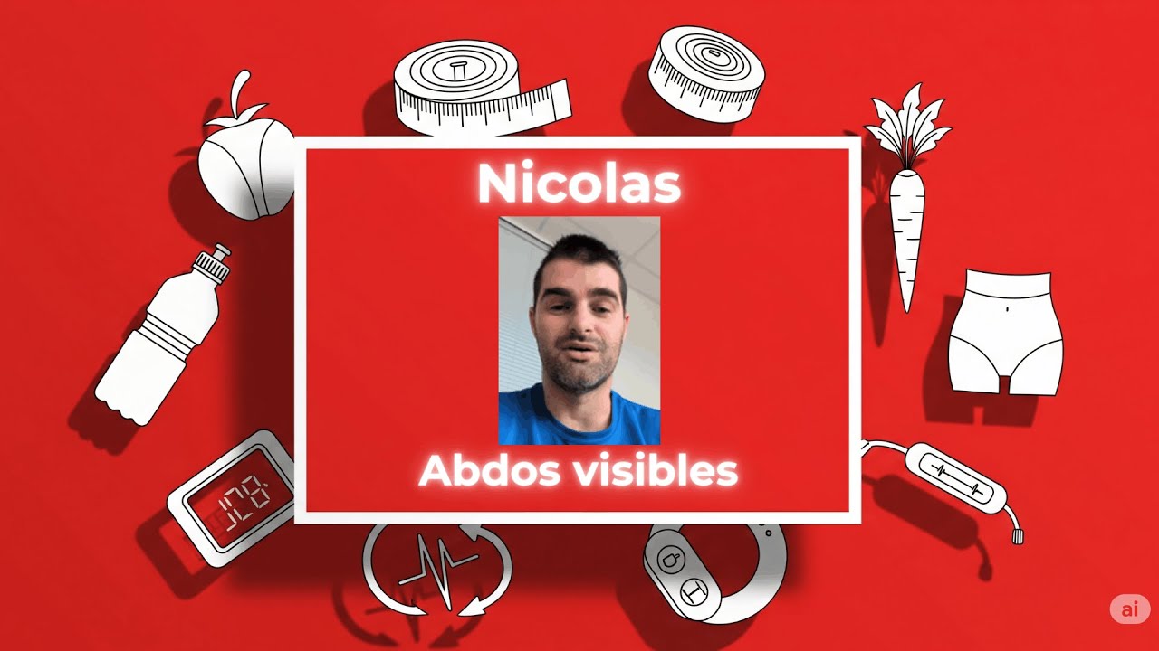 Témoignage de Nicolas : Il a les abdos visibles SANS RÉGIME ET SANS FRUSTRATION