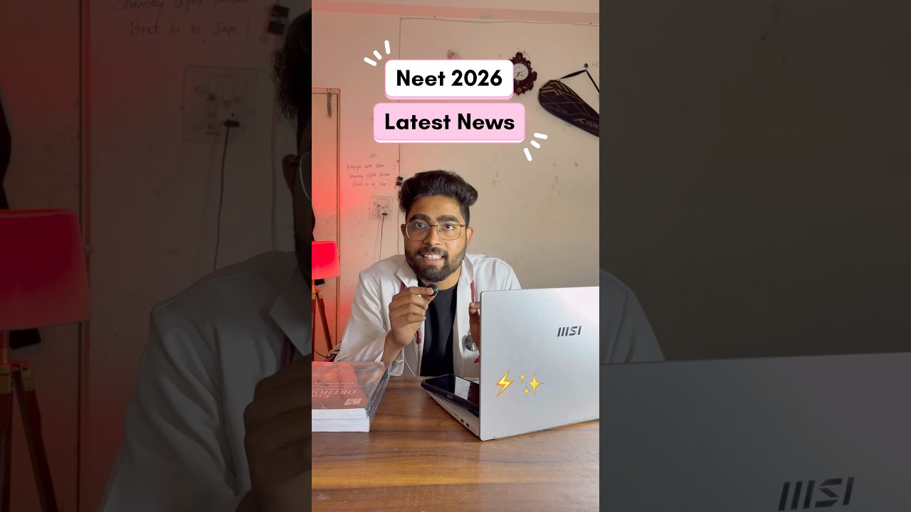 Latest Update by NTA on Neet 2026 🔥🔥Last Date Neet Registration Form ✅ #neet2026 #ytshorts #neet
