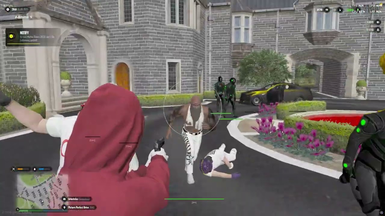 »FIVEM« CRASHOUT AUF STRADA hvh