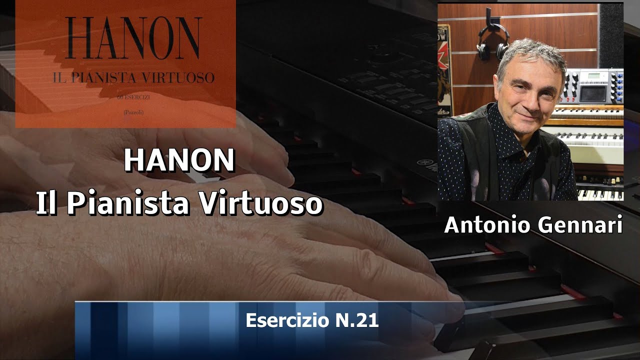 Hanon Esercizio 21 - Versione Free Youtube