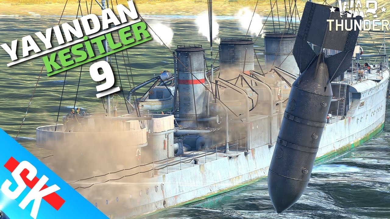 5000 Metreden 5000'lik bomba ile gemilere Hull Break 😁 Pe-8  ( War Thunder Türkçe )