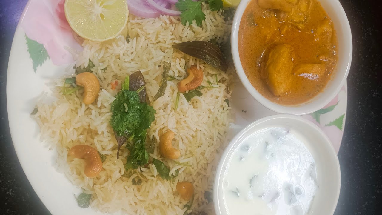 Plain Biryani rice #recipe #biryani #biryanilovers #cooking #rice #cooking #easy #simple 