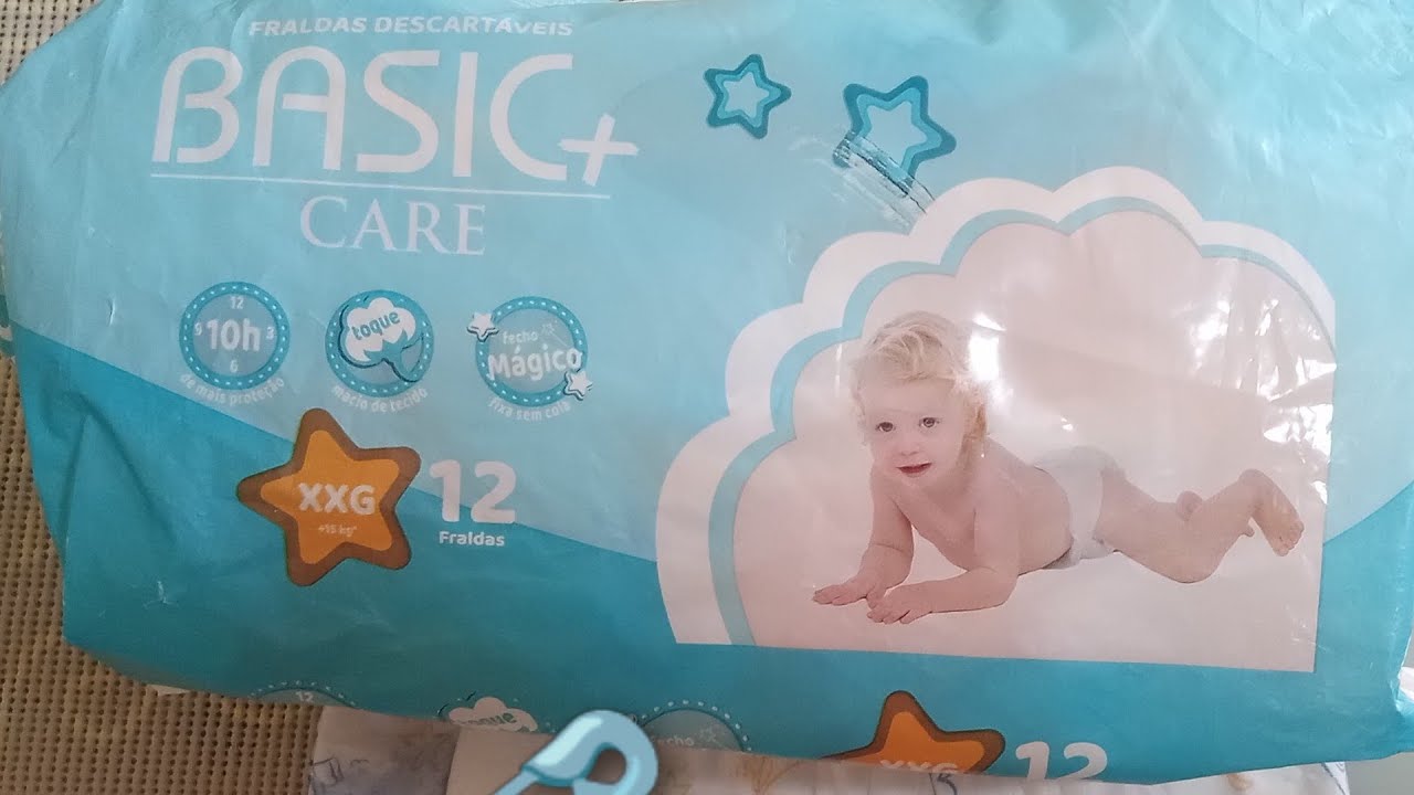 RESENHA DE FRALDA BASIC + CARE LOJAS AMERICANAS 