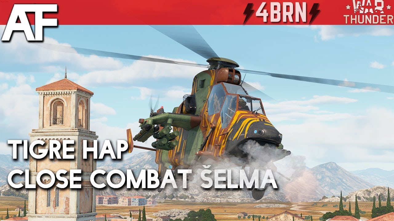War Thunder - Tigre HAP Šelma v boji na blízko | Gameplay Helikoptéry CZ/SK