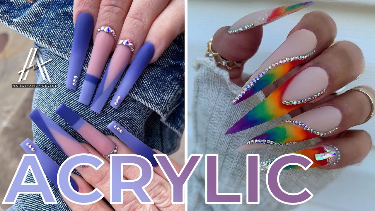 ✨204✨Amazingly Beautiful Acrylic Nail Art Designs Compilation 💅