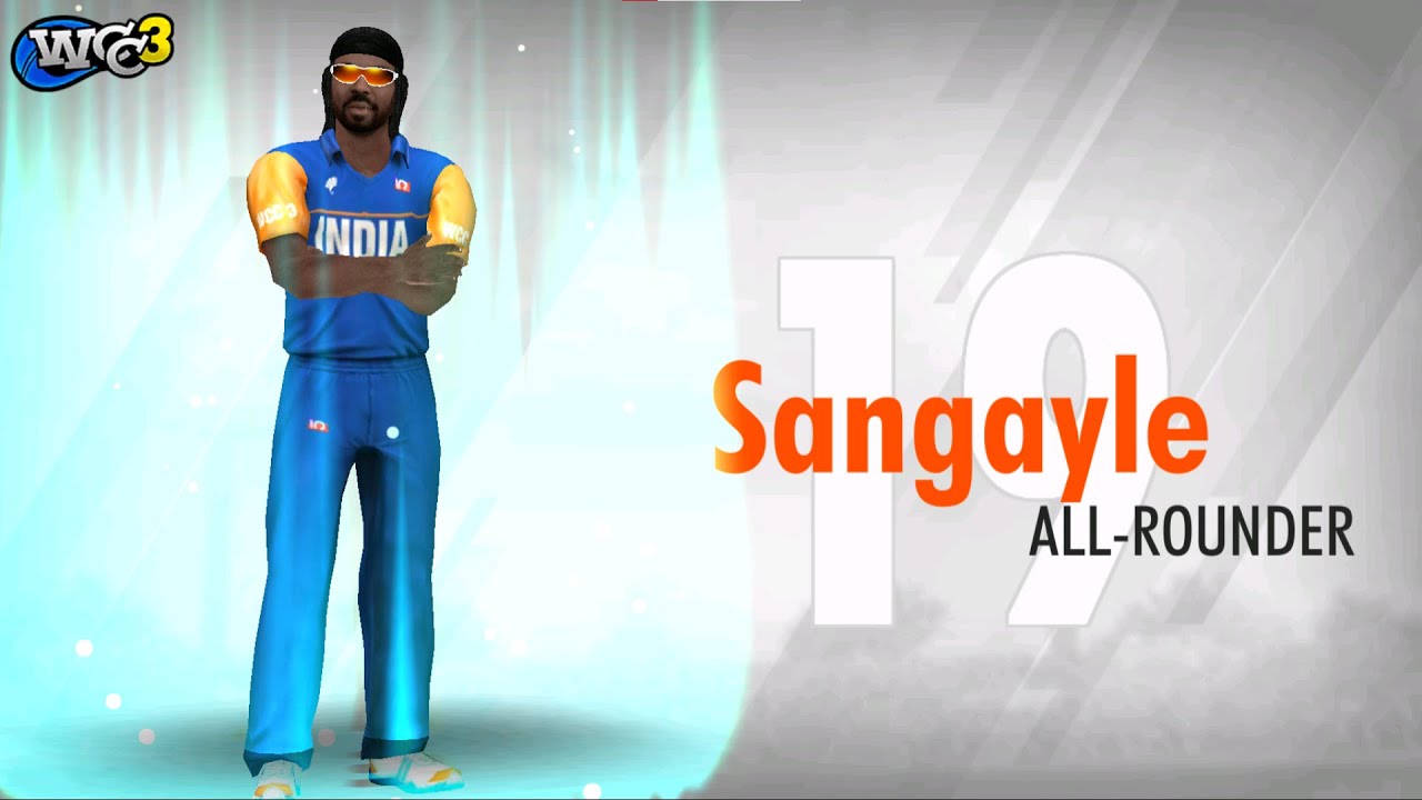 Chris Gayle is INDIAN : playing Wcc 3 career mode 2023-24 World Cricket Championship 3 Live Stream