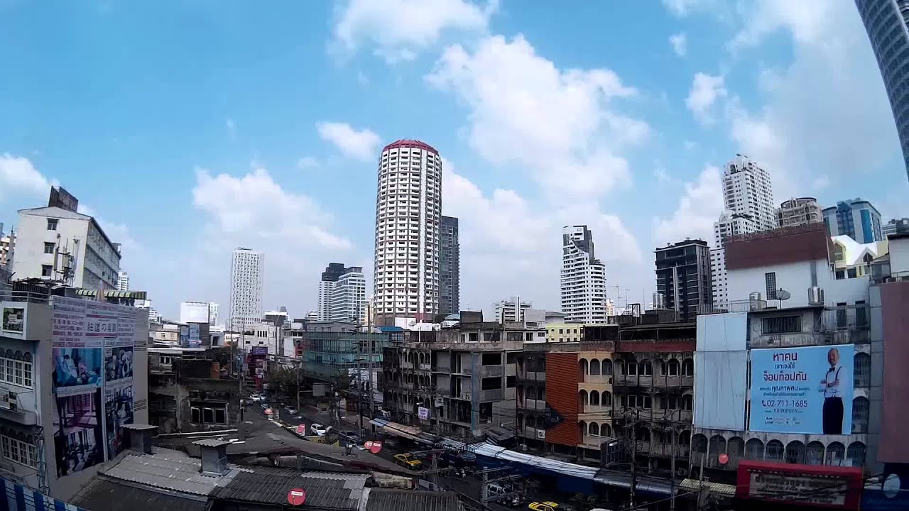 Bangkok Skytrain (Sukhumvit Line) / Mochit to Bearing/ Thailand/ 2015/ FullHD