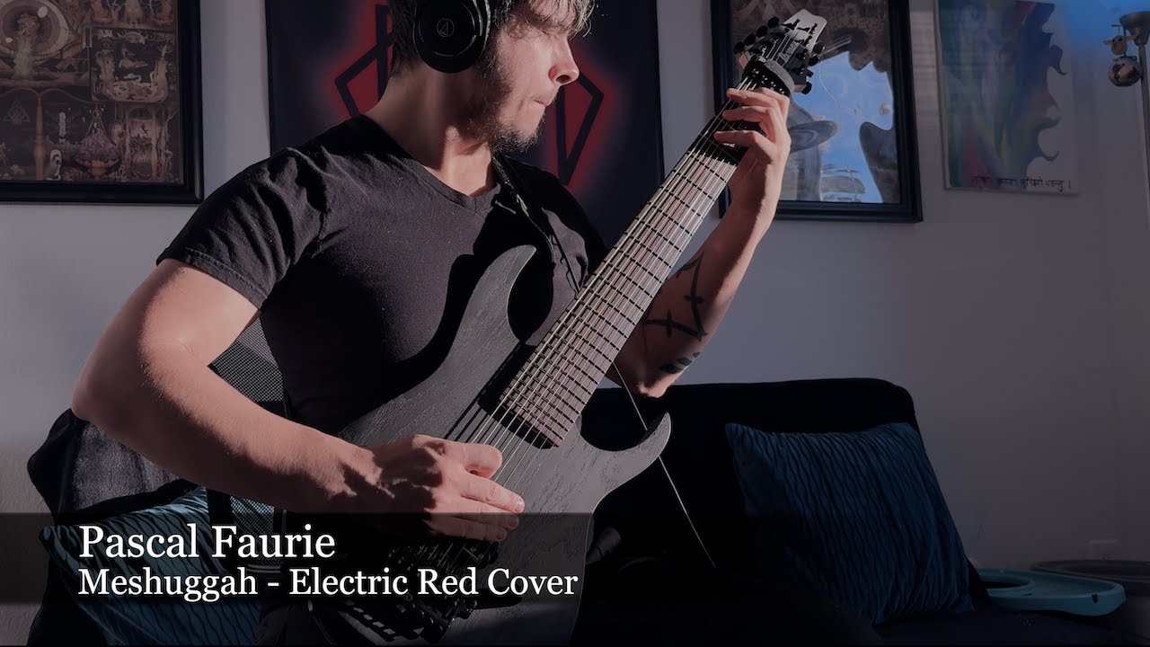 Meshuggah - Electric Red - Ibanez M80M - Cover