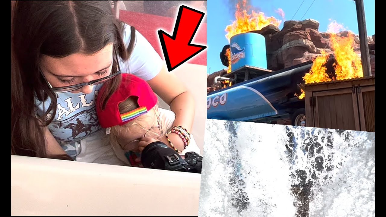 A TRUCK EXPLODED RIGHT IN FRONT OF US! (HE WAS TERRIFIED!!)