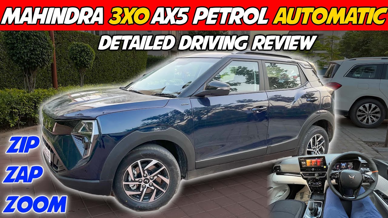₹14 लाख: MAINDRA XUV 3XO AX5 PETROL AUTOMATIC🔥| DETAILED DRIVING REVIEW😍| ZIP ZAP ZOOM👌🏻| TURBOHOUSE