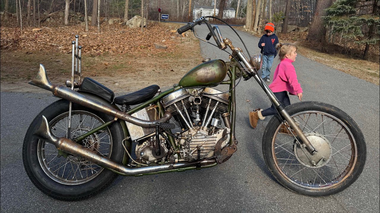 Вертолёт Panhead 1950 года выпуска ПРОДАЁТСЯ. Ноябрь 2024 г.