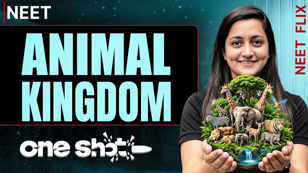Animal Kingdom In One Shot | Complete Biology For NEET Preparation 🔥